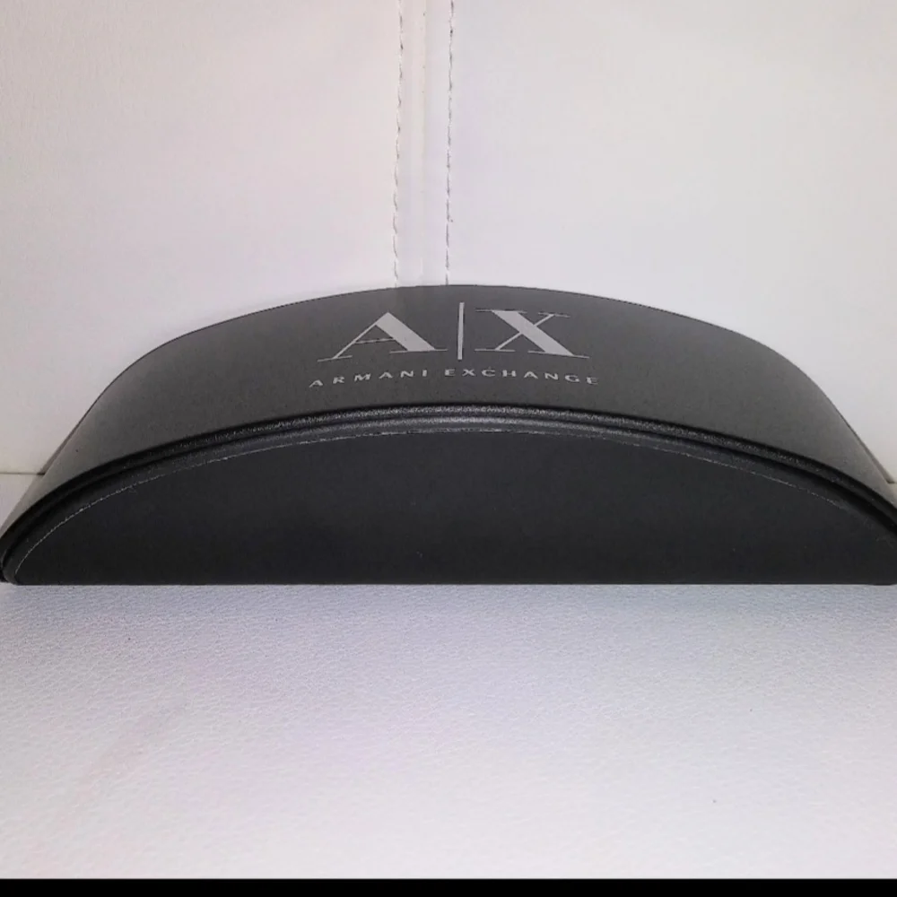 Armani Exchange Black Unisex Eyewear Case - Picture 7 of 8